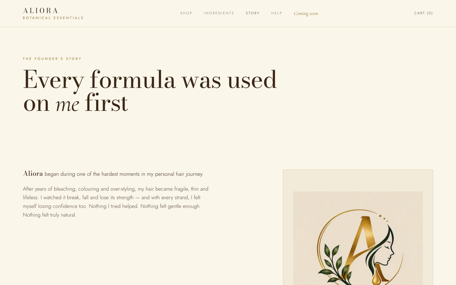 Website — Story