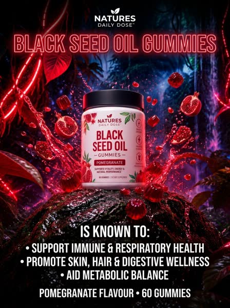 Black Seed Oil advertisement — Neon Jungle