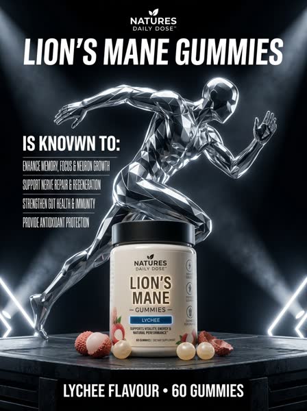 Lion's Mane advertisement — Athletic Chrome