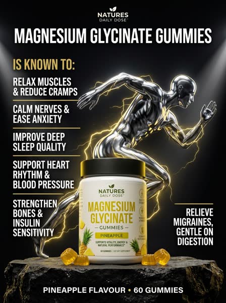Magnesium Glycinate advertisement — Athletic Chrome