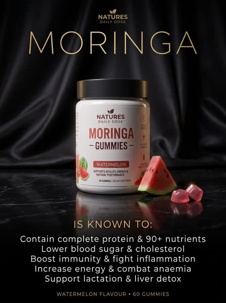 Moringa advertisement — Luxe Noir