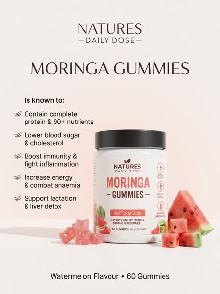 Moringa advertisement — Studio Minimal