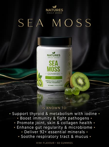 Sea Moss advertisement — Luxe Noir