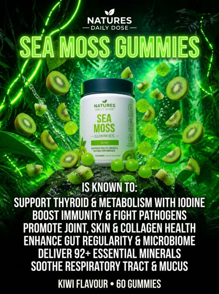 Sea Moss advertisement — Neon Jungle