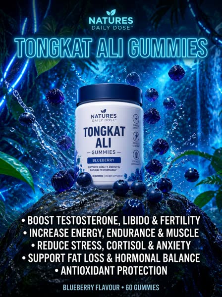 Tongkat Ali advertisement — Neon Jungle